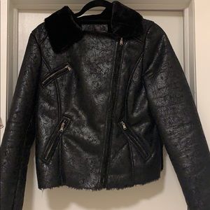 Heartbeeps fur jacket